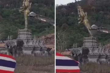 தாய்லாந்து–கம்போடியா எல்லை பதற்றம் ; விஷ்ணு சிலை இடிப்பால் எழுந்த சர்வதேச அதிர்ச்சி