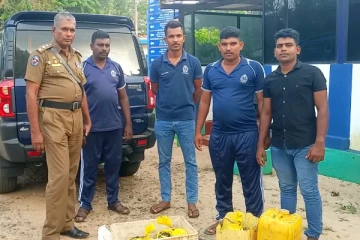 புதுக்குடியிருப்பில் போதைப்பொருள் உற்பத்தி நிலையம் முற்றுகை