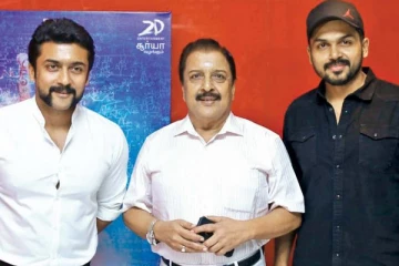 ஒரே வேடத்தில் நடித்துள்ள சிவகுமார், சூர்யா, கார்த்தி.. புகைப்படத்தை பாருங்க