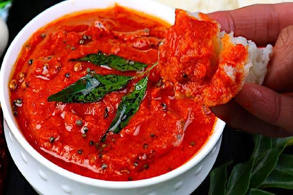 காரசாரமா சாப்பிட நினைச்சா இந்த வெங்காய சட்னி செய்ங்க - சுவை அள்ளும் | Andhra Style Onion Chutney Food Recipe