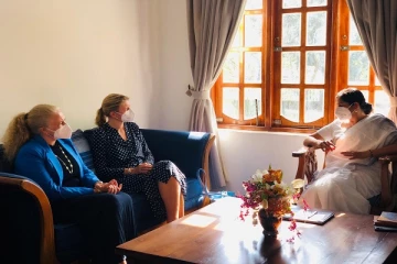 கிழக்கு மாகாண ஆளுநர் - நோர்வே மற்றும் நெதர்லாந்து உயரஸ்தானிகர் இடையில் சந்திப்பு