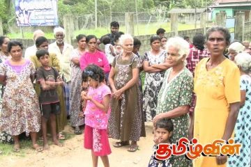 உதவி திட்டங்கள் கிடைக்கவில்லை! போராட்டத்தில் குதித்த கிளிநொச்சி மக்கள்