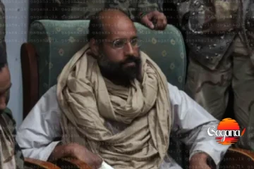 ගඩාෆිගේ පුත්‍රයා ජීවිතක්ෂයට - නිවසේ උයනේදී ප්‍රහාරකයින් වෙඩි තබා පලා ගිහින්