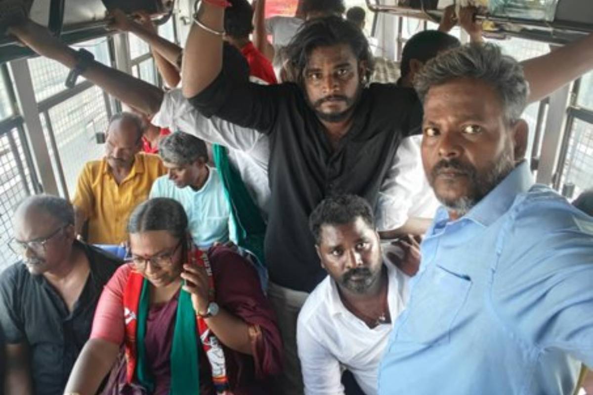 உரிய அனுமதி பெறாமல் பிரசாரம்.., தாராபுரத்தில் நாதக வேட்பாளர் கார்த்திகா கைது | Ntk Candidate Karthika Arrested In Dharapuram