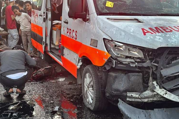 காஸாவின் மிகப் பெரிய மருத்துவமனை அருகே தாக்குதல்; WHO கவலை | Attack Near Gaza S Largest Hospital Who Concerned