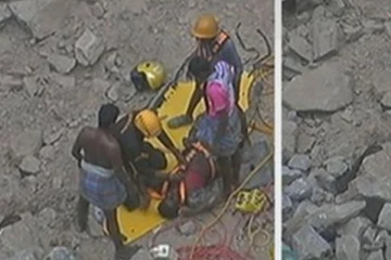 நெல்லை கல்குவாரி விபத்து: உயிருடன் மீட்கப்பட்ட 3-வது நபர் சிகிச்சை பலனின்றி உயிரிழப்பு!