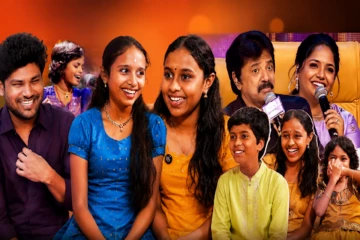 சரிகமப - வில் உருக்கமாக பேட்டியளித்த ஆறு இறுதிச்சுற்று போட்டியாளர்கள்