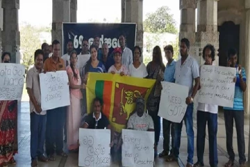 எமக்கு கோட்டா வேண்டும்:ஆர்ப்பாட்டத்தில் கலந்துக்கொண்ட 22 பேர்