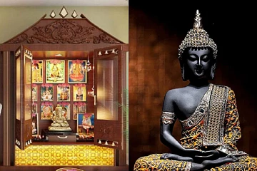 வீட்டில் புத்தர் சிலையை பூஜை அறையில் வைக்கலாமா?