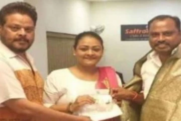 காங்கிரஸ் மனித உரிமை துறையில் இணைந்தார் நடிகை சகிலா