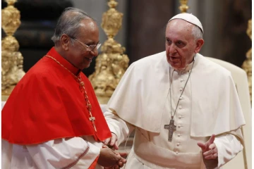 பாப்பாண்டவரை சந்திக்கும் கர்தினால் மெல்கம் ரஞ்சித் ஆண்டகை