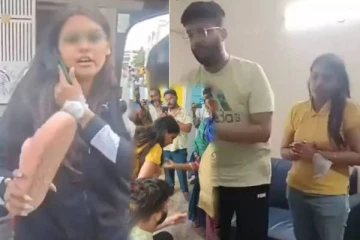 ஆட்டோ ஓட்டுநரை செருப்பால் தாக்கிய பெண் - காலில் விழுந்து மன்னிப்பு கோரிய வீடியோ!