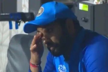 ரசிகர்களை கண்கலங்க வைத்த இந்திய கேப்டன் ரோகித் சர்மா வீடியோ!