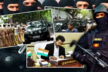 கடும் அச்சுறுத்தல்.! முதலமைச்சர் விஜய்க்கு z+ பாதுகாப்பு - குண்டு துளைக்காத வாகனம்