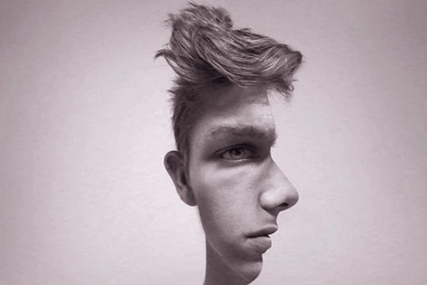 குழப்பமான ஒளியியல் மாயை: இந்த பையன் எந்த பக்கம் பார்கிறான் சொல்ல முடியுமா? | Confusing Optical Illusion Which Way Man Looking