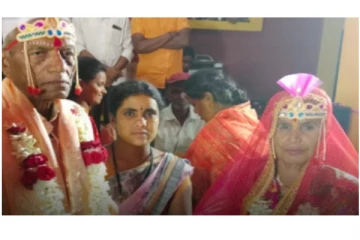Viral Video : அனாதை இல்லத்தில் 70 வயது பாட்டிக்கும், 75 வயது தாத்தாவுக்கும் திருமணம்...!