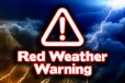 நாட்டின் பல பகுதிகளுக்கு சிவப்பு எச்சரிக்கை