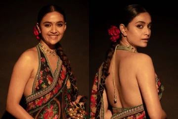 கீர்த்தி சுரேஷ் சேலையில் செம ஹாட் போஸ்