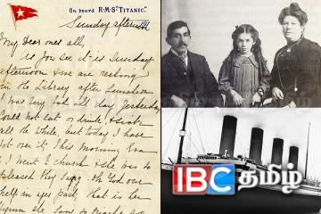 பெரும் விலைக்கு ஏலம் போன டைட்டானிக் கப்பல் பயணியின் கடிதம்