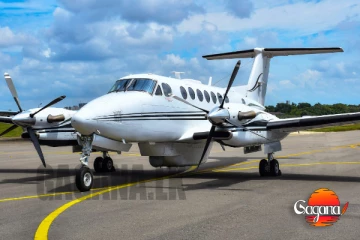 අතුරුදන් ධීවරයන් සොයා ගුවන් හමුදාවෙන් KA-350 බීච්ක්‍රාෆ්ට් යානයක්