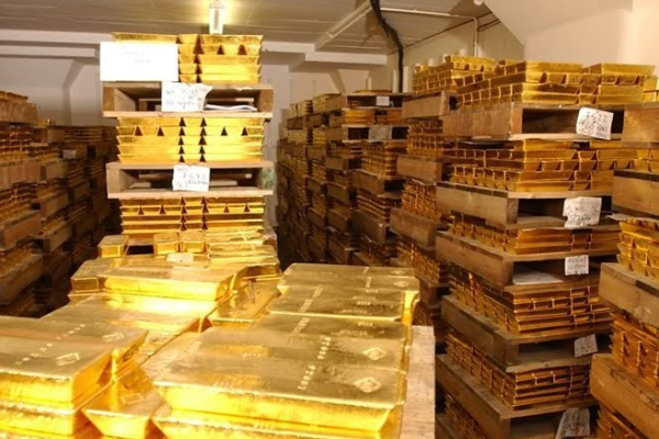 russia gold reserve