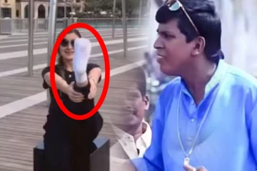 துபாய் ரோடெல்லாம் கண்ணாடி மாதிரி ...சாப்பாடு கூட போட்டு சாப்பிடலாம்!(Video)