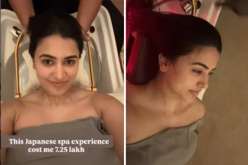 மசாஜ் செய்ய 7.25 லட்சம் செலவிட்ட பிரபல நடிகை! காணொளியால் அதிர்சியில் நெட்டிசன்கள்