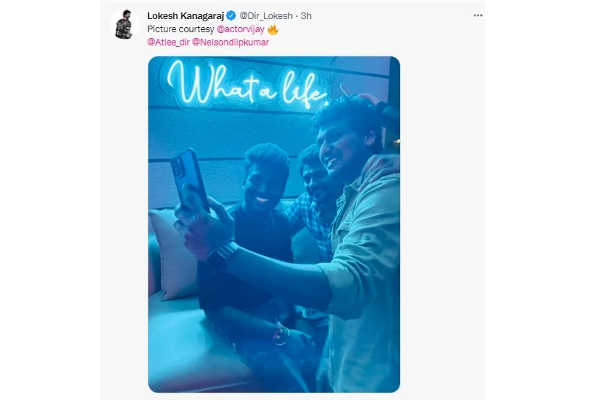 விஜய் - அட்லி திடீர் சந்திப்பு... - புகைப்படம் வைரல் | Actor Vijay Atlee Meeting Viral Photo