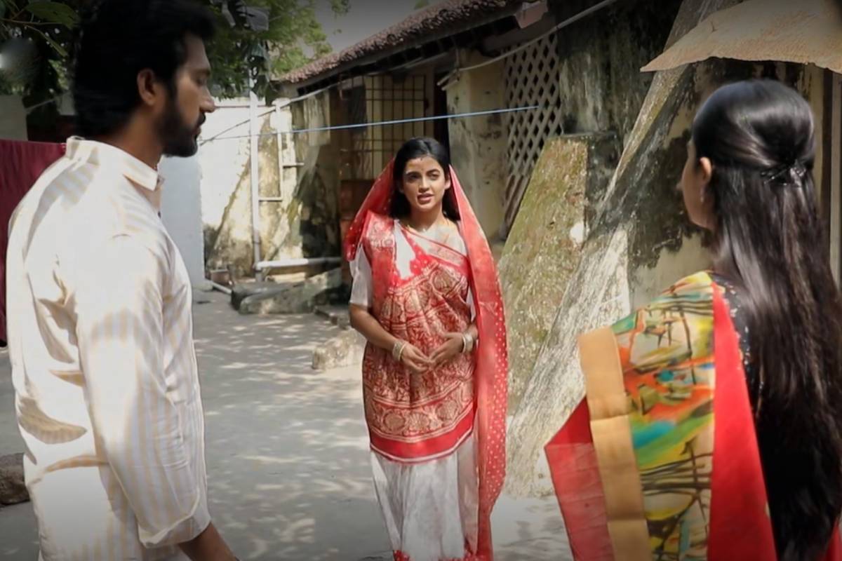 நல்லவர் போல் பேசி கார்த்திகாவை துடிக்க துடிக்க பழிவாங்கிய சந்தா... அய்யனார் துணை பரபரப்பு எபிசோட் | Ayyanar Thunai Serial Oct 15 Episode