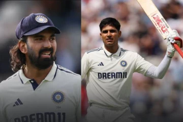 கோட்டைவிட்ட கே.எல்.ராகுல்; நிதானமாக சதமடித்த கேப்டன் கில்..46 ஆண்டுகால சாதனை