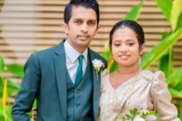தென்னிலங்கையில் பலரையும் வியப்பில் ஆழ்த்திய புதுமண தம்பதி