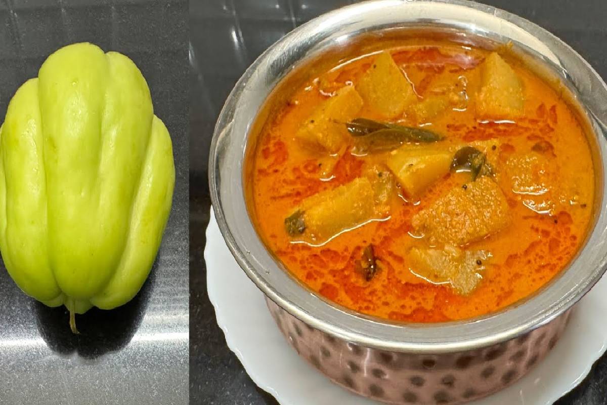 தொப்பையை சட்டுன்னு கரைக்கும் சௌசௌ காய் குழம்பு... இவ்வளவு நன்மைகள் இருக்கா? | Tasty And Healthy Chow Chow Poricha Kulambu Recipe தொப்பையை சட்டுன்னு கரைக்கும் சௌசௌ காய் குழம்பு... இவ்வளவு நன்மைகள் இருக்கா? | Tasty And Healthy Chow Chow Poricha Kulambu Recipe