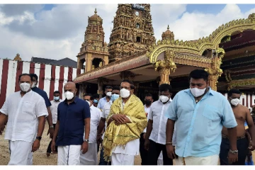 யாழில் மதஸ்தலங்களிற்கு விஜயம் செய்த முன்னாள் ஜனாதிபதி(Video)