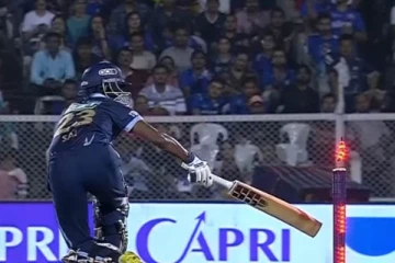 கிரிக்கெட் போட்டியில் இப்படியா அவுட் ஆகணும்? - தமிழக வீரருக்கு வந்த சோதனை