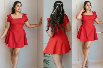 சித்தி இத்னானி ஷார்ட் உடையில் ஹாட் போஸ்