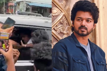 நடிகர் விஜய்யின் காரை செல்லவிடாமல் சுற்றிவளைத்து ரசிகர்கள் செய்த விஷயம்!
