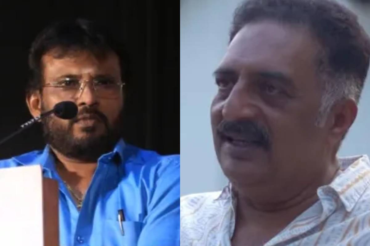 பிரகாஷ் ராஜ் ஒன்னாநம்பர் பிராடு!! விஜய்யை கேள்வி கேட்டதற்கு இயக்குநர் பதிலடி.. | Perarasu Troll Prakash Raj For Speech About Vijay