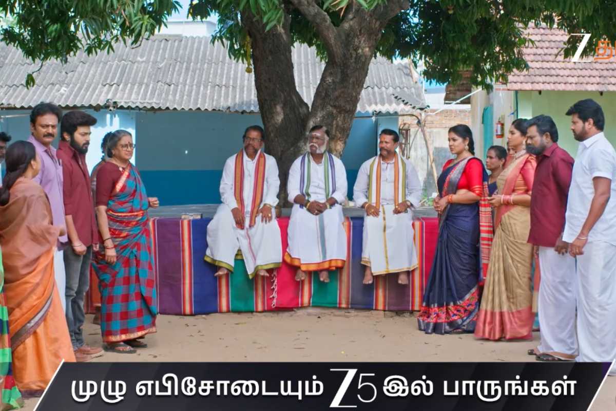 பஞ்சாயத்தை கூட்டிய சாமுண்டீஸ்வரி.. சாட்சியை அழைத்து வந்த முத்துவேல் - கார்த்திகை தீபம் இன்றைய எபிசோட் அப்டேட் | Zeetamil Karthigai Deepam Serial Oct 2Nd Episode பஞ்சாயத்தை கூட்டிய சாமுண்டீஸ்வரி.. சாட்சியை அழைத்து வந்த முத்துவேல் - கார்த்திகை தீபம் இன்றைய எபிசோட் அப்டேட் | Zeetamil Karthigai Deepam Serial Oct 2Nd Episode