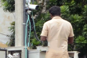 வெலிக்கடை சிறைச்சாலை முன்புறம் புதிய சிசிடீவி கமெரா (Photo)