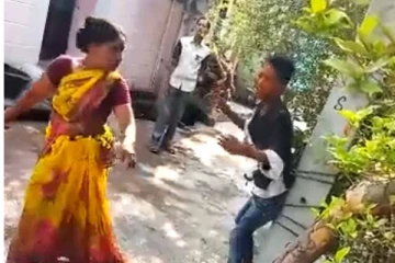 கஞ்சாவுக்கு அடிமையான மகன் - மிளகாய்பொடியை கண்ணில் போட்ட தாய்