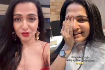 40 வயதாகி நரைத்து போன தலைமுடி!! அழுதபடி தொகுப்பாளினி டிடி வெளியிட்ட வீடியோ...