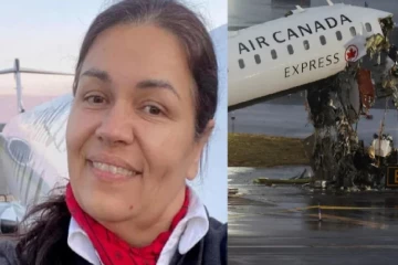 ஏர் கனடா விமானம் விபத்து; 330 அடி தூக்கி வீசப்பட்ட பெண் உயிர் பிழைத்த அதிசயம்