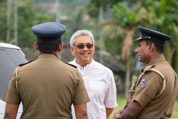 நாட்டுக்கு வந்த கோட்டாவுக்கு இவ்வளவு பாதுகாப்பா!