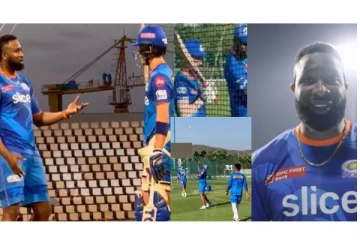 சூடு பிடிக்கப்போகும் ஐபிஎல் 2023- மும்பை அணி வீரர்களுக்கு பயிற்சி கொடுத்த பொல்லார்ட்