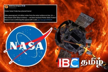 சூரியனுக்கு மிக அருகில் நாசாவின் பார்க்கர் விண்கலம்