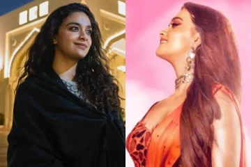 பாலிவுட் போனதும் இப்படியா? கிளாமர் லுக்கில் மயக்கும் நடிகை கீர்த்தி சுரேஷ்..