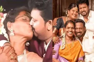 மாமியார் உதட்டில் முத்தம் கொடுத்தது ஏன்? ரோபோ சங்கர் மருமகன் விளக்கம்