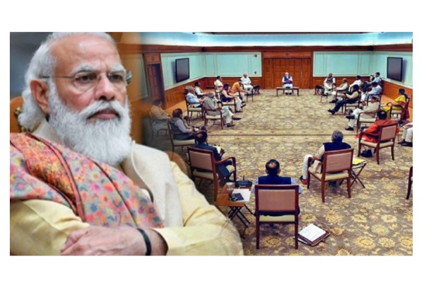 ஆப்கானிஸ்தான் நிலைமை குறித்து மத்திய அமைச்சரவை குழுவுடன் பிரதமர் மோடி தீவிர ஆலோசனை! | India Samugam Modi Meeting