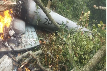 குன்னூர் அருகே ராணுவ ஹெலிகாப்டர் கீழே விழுந்து விபத்து - பரபரப்பு சம்பவம்