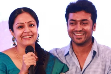 கடற்கரையில் செல்பி எடுத்த சூர்யா, ஜோதிகா ஜோடி.. அழகிய புகைப்படம் இதோ